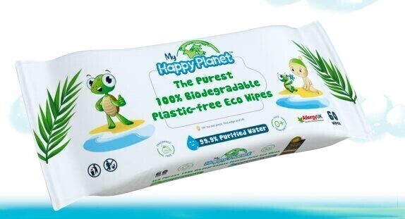 Happy Planet Water Wipes