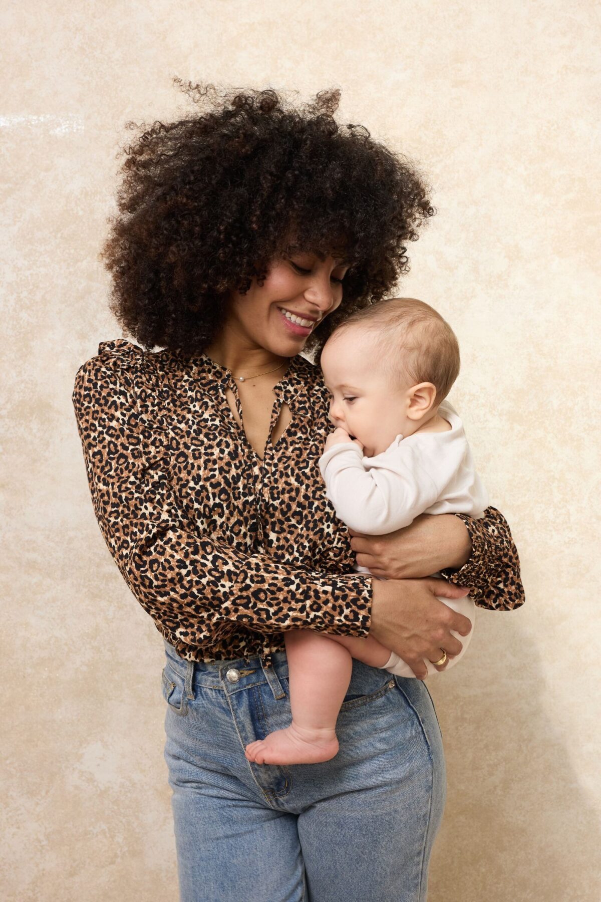 Amba Frill Shirt | Leopard Print - Image 4