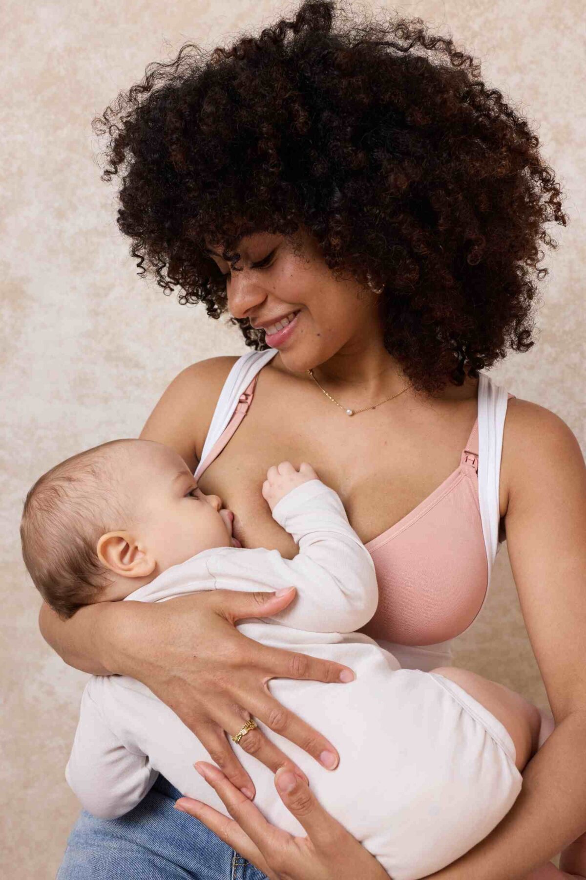 Tilbea Pink Nursing Bra - Image 4